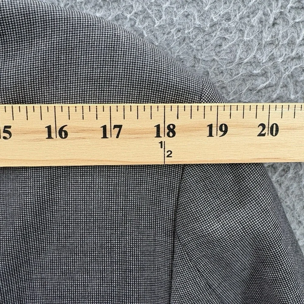 Brooks Brothers Sport Coat Mens 40R Gray Loro Piana Super 110s Worsted Wool USA